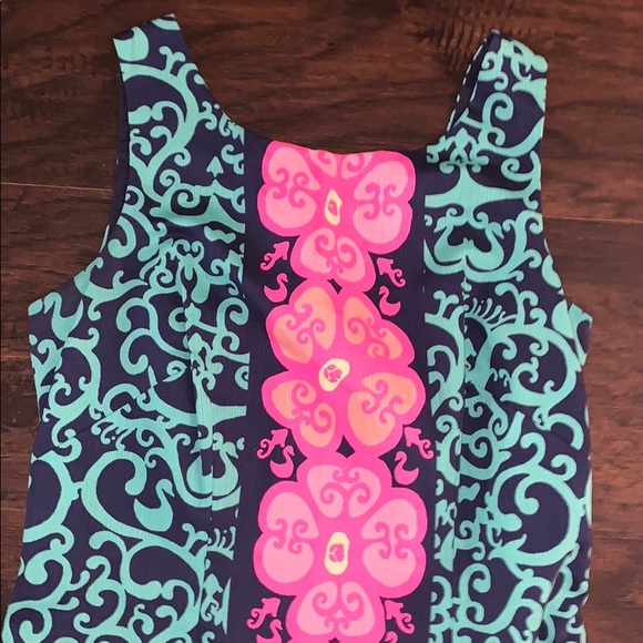 Lilly Pulitzer Fountain Hopping Delia Shift Dress - Picture 3 of 5